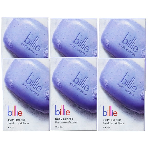 Billie Body Buffer - Pre-shave Exfoliating Bar - 3.5 oz - 6 Pack