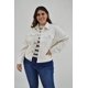 thumbnail image 5 of Chamarra de pana Roman Fashion Tallas Extras 6470 Blanco 38, 5 of 7