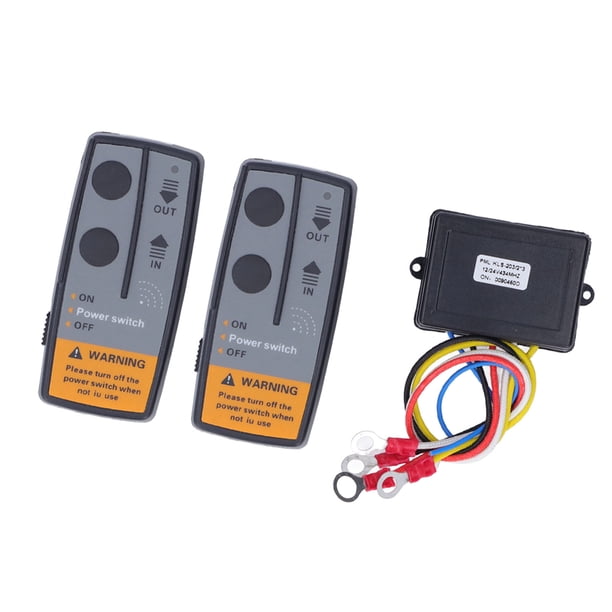 Control remoto de cabrestante, 6 piezas Interruptor de control remoto de cabrestante inalámbrico universal Control remoto de cabrestante universal Calidad en la que puede confiar