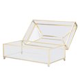 thumbnail image 4 of Paper Tissue Box, Durable Decorative Glass Napkin Storage Box Fashionable Elegant Transparent  For Wedding For Home, 4 of 8