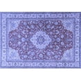thumbnail image 1 of Ahgly Company Indoor Rectangle Persian Blue Traditional Area Rugs, 8' x 12', 1 of 4