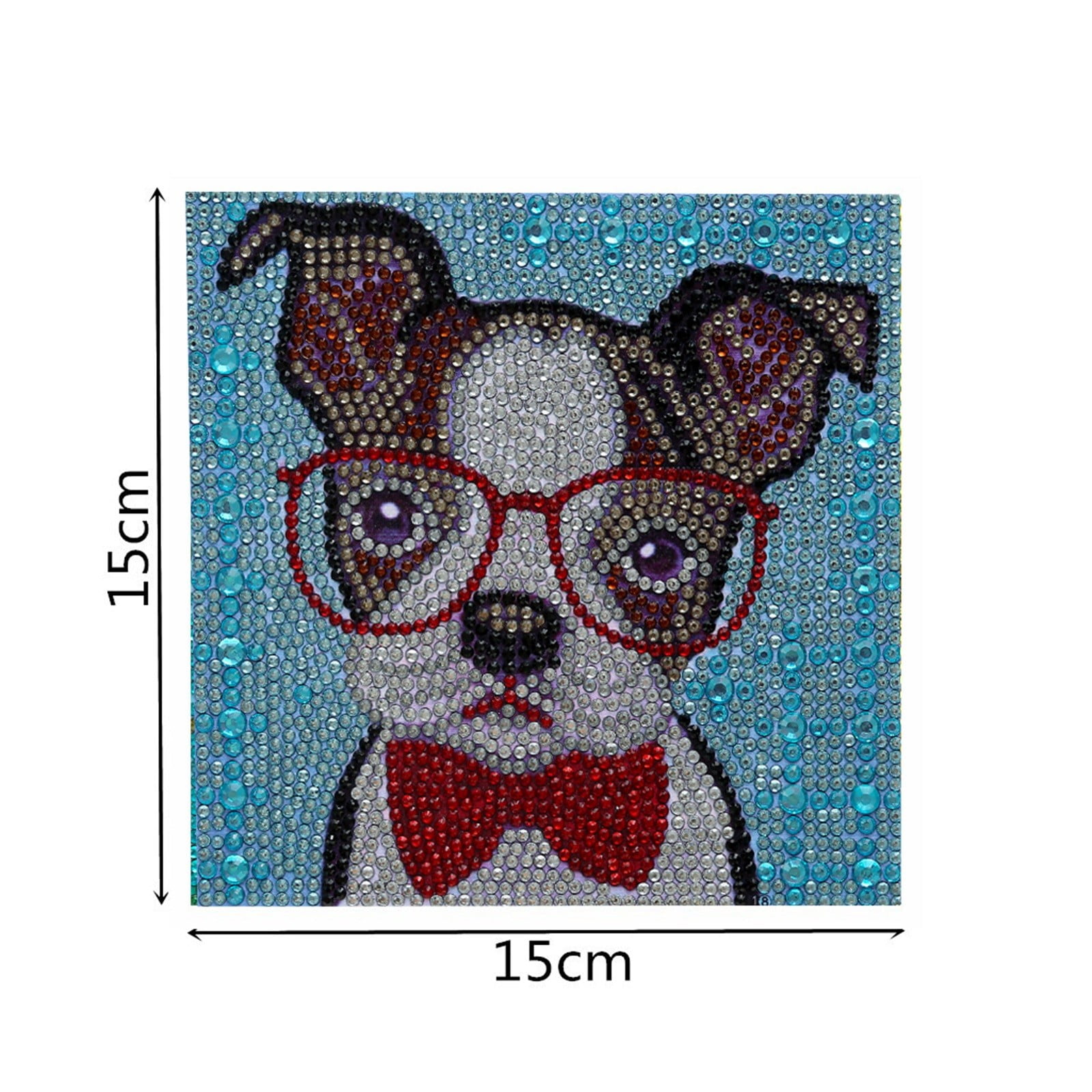 French Bulldog Watercolor 5D Full Diamond Painting US DIY Art Cross Stitch Kits 