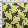 thumbnail image 3 of oneOone Cotton Cambric Yellow Fabric Kawai Fabric For Sewing Printed Craft Fabric By The Yard 56 Inch Wide, 3 of 5