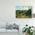 thumbnail image 3 of Trademark Fine Art 'Jalais, Hill, Pontoise' Canvas Art by Camille Pissarro, 3 of 4