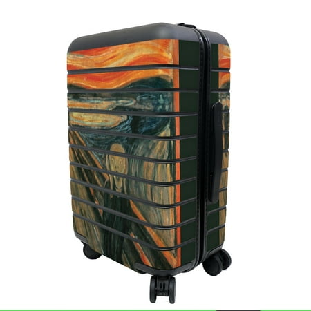 Skin For Away The Carry-On Suitcase - The Scream | Protective, Durable, and Unique Vinyl Decal wrap cover | Easy To Apply, Remove, and Change