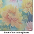 thumbnail image 5 of Chrysanthemums in Watercolor Glass Cutting Board Large 12 in x 15 in, 5 of 5