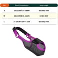 thumbnail image 5 of Breathable Mesh Dog Muzzle for Small Dogs, Anti Bite Bark Scavenge Licking Pet Mouth Guard, Soft Airy Comfortable Muzzle for Grooming Walks, Purple, 5 of 5