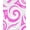 Pink, Pattern 4, variant on ODIKA 4'x6' Machine Washable Non-Slip Area Rug, Nordic Frosted Maze Interlocking Lattice Art High Traffic Rug, Black, 556348