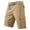 Khaki, variant on Men's Casual Shorts Outdoor Mens Button Short 10 Star Barbell Apparel Shorts Men under Cargo for Men Quick Shot Mens Beach Attire Surf Linen Suits Summer Straight Cargo Sports Khaki L