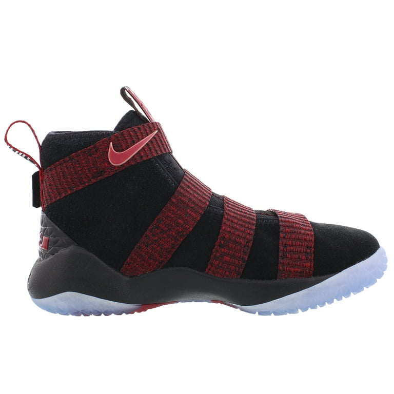 maíz superficie Nos vemos Nike PS Lebron Soldier XI Basketball Shoes Black/Black-Team Red 11C -  Walmart.com