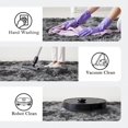 thumbnail image 5 of 8x10 Area Rugs for Living Room Bedroom, Large Area Rug Shag Shaggy Carpet Soft Plush Furry Bedside Rug, Rugs for Home Decor (Dark Grey Tie-Dyed, 8 x 10 Feet), 5 of 14
