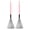 Pink, variant on Yihuala 1Pair Wooden Handle Double Head Drum Brush Metal Drum Brush Carbon Steel Wire Percussions Drum Stick Special Roller Stic