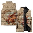 thumbnail image 4 of Chaleco sin mangas con impresión digital 3D de moda para hombre Chaleco estampado personalizado Ropa moderna y versátil Cómoda y cálida, 4 of 5