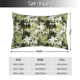 thumbnail image 2 of Fotbe Hawaii Palms Funda de Almohada Decorativa Estilo Occidental, Lujo en Algodón, Fundas para Almohadas King, Cojín Estampado para Decoración del Hogar-16"x24", 2 of 6