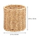 thumbnail image 2 of IMitation Rattan Woven Pen Pen Pencil Penciler Desktop Container, 2 of 5