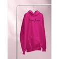 thumbnail image 3 of Bon Voyage Hand Drawn  Hoodie Women -Image by Shutterstock, Female 3X-Large, 3 of 4