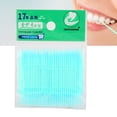 thumbnail image 3 of Palillo de dientes de doble cabeza, 100 piezas/bolsa Palillo de dientes de limpieza de dientes de doble cabeza Cuidado bucal Palillo de dientes de hilo dental(3#) Ecomeon  no, 3 of 6