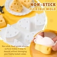 thumbnail image 3 of Clearance! Cheese Decor Mould Shape Baking Cookie Silicone Cake Cake Mould A, 3 of 8