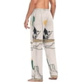 thumbnail image 6 of Western Desert Landscape Ghost Pajama Pants, Men's Lounge Pants Light with Drawstring and Pockets, Christmas New Year Birthday Father's Day Gifts, 6 of 7