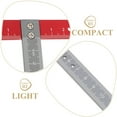 thumbnail image 3 of Shisuyan T Ruler Measuring Ruler Aluminum Alloy Ruler Precision Carpenters Architects Square Ruler For Accurate Woodworking Drafting And Marking Tasks, 3 of 8