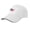 white, variant on 250th Anniversary Sandwich Brim USA Hat 1776-2026, Adjustable Bald Eagle Patriotic Baseball Cap for Men Women, Polyester, Fits 22-23" Head - black