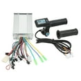 thumbnail image 3 of Electric Bicycle LCD Display Meter,Electric Bicycle Controller Kit Electric Scooter Throttle Grip Electric Scooter Controller Meter Set Meticulously Designed, 3 of 8