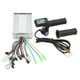 thumbnail image 5 of Kit de controlador bicicleta eléctrica, controlador sin escobillas de 450W, medidor de pantalla LCD con bloqueo de agarre del acelerador para Scooter de 36V y 48V YUNYI BRAND Deportes, 5 of 8