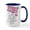 White/Navy Inside, variant on CafePress - Anti Valentine Club Coupon Mugs - 15 oz Ceramic Large White Novelty Mug