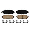 thumbnail image 2 of Detroit Axle - Front Brake Pads for Chevy Aveo Aveo5 Optra Spark EV Pontiac G3 Wave Wave5 Suzuki Forenza Swift+ Reno Ceramic Brake Pads Replacement, 2 of 7