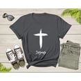 thumbnail image 4 of Jesus Christ Crucifixion Religious Cross Symbol Crucifix T-Shirt Jesus Lover Priest Gift T Shirt for Men Women Boys Girls Teens Tshirt, 4 of 8