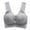 Bras/Gray, variant on Brilliant Clearance Sports Bras for Women Plus Size Convertible Push-Up Women's Seamless Push Up Sports Bra Comfortable Breathable Base Underwear