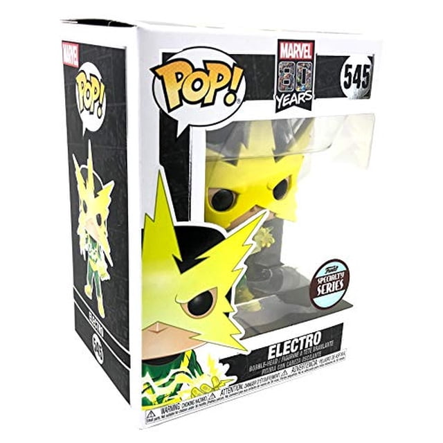 ¡Pop! Marvel 80- Primera Apariencia- Electro (Especialidad) Estándar Funko POP