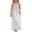 White, variant on Kid Girls Backless Cami Dress Sleeveless Lounge Dress White Flowy Dress Long Sundress Girls Dresses Summer
