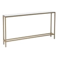 thumbnail image 2 of Meuble Darrin Table Console Étroite avec Dessus Miroir en Or, 2 of 12