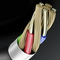 thumbnail image 6 of Coiled USB to USB C Cable Fast Charging Retractable Cord Type C Data Cable Vehicle Charges Cable for Vehicle Travel, 6 of 8