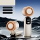 thumbnail image 4 of Fiudx Ventilador de Mano, Ventilador de Turbina de Alta Velocidad con Bolsa de Hielo, Regulación de Velocidad Continua de 100 Velocidades, Dispositivo de Enfriamiento Portátil para Llevar Al Cuello,, 4 of 6