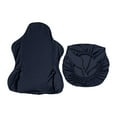 thumbnail image 4 of veasfak Office Gaming Chair Cover Set Dustproof Stretchable Water Repellent Washable Dark Blue, 4 of 9