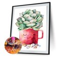 thumbnail image 1 of Cuadros Decorativos 5D Diamond Painting Set DIY Sukkulenten Full Square Drill Mosaik (ZQF8120) Tmvgtek embutido en tela, 1 of 8