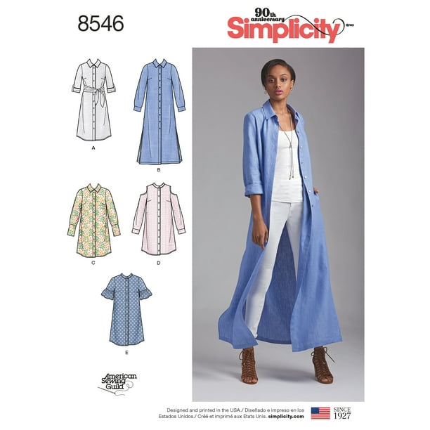 Simplicity Modèles 6-8-10-12-14