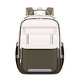 thumbnail image 2 of Mochila Escolar con Soporte Ergonómico para la Espalda, Acolchado de Malla Transpirable, Gran Capacidad, Nailon Resistente al Agua, Mochila Unisex para Adolescentes y Adultos, 2 of 7