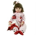thumbnail image 5 of Ktaxon Reborn Baby Dolls, 24 Inch Realistic Eyes Open Doll with Accessory Set for Kids 3+, 5 of 6