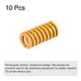 thumbnail image 3 of Die Spring, 10mm OD 20mm Long 10 Pack Stamping Light Load Compression Yellow, 3 of 5