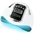 thumbnail image 3 of UV LED Nail Lamp 280W High Power Nail Gel Light Automatic Sensor Nail Dryer Light with 4 Timer Settings 66LED Nail Gel Curing Light for Fingernail Toenail Salon Shop and Home Use, 3 of 10