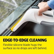 Karcher WV 6 Plus, Cordless Window Vacuum Cleaner, Glass, Mirror, Window, Car and Shower Squeegee - with Microfiber Pad and Spray Bottle