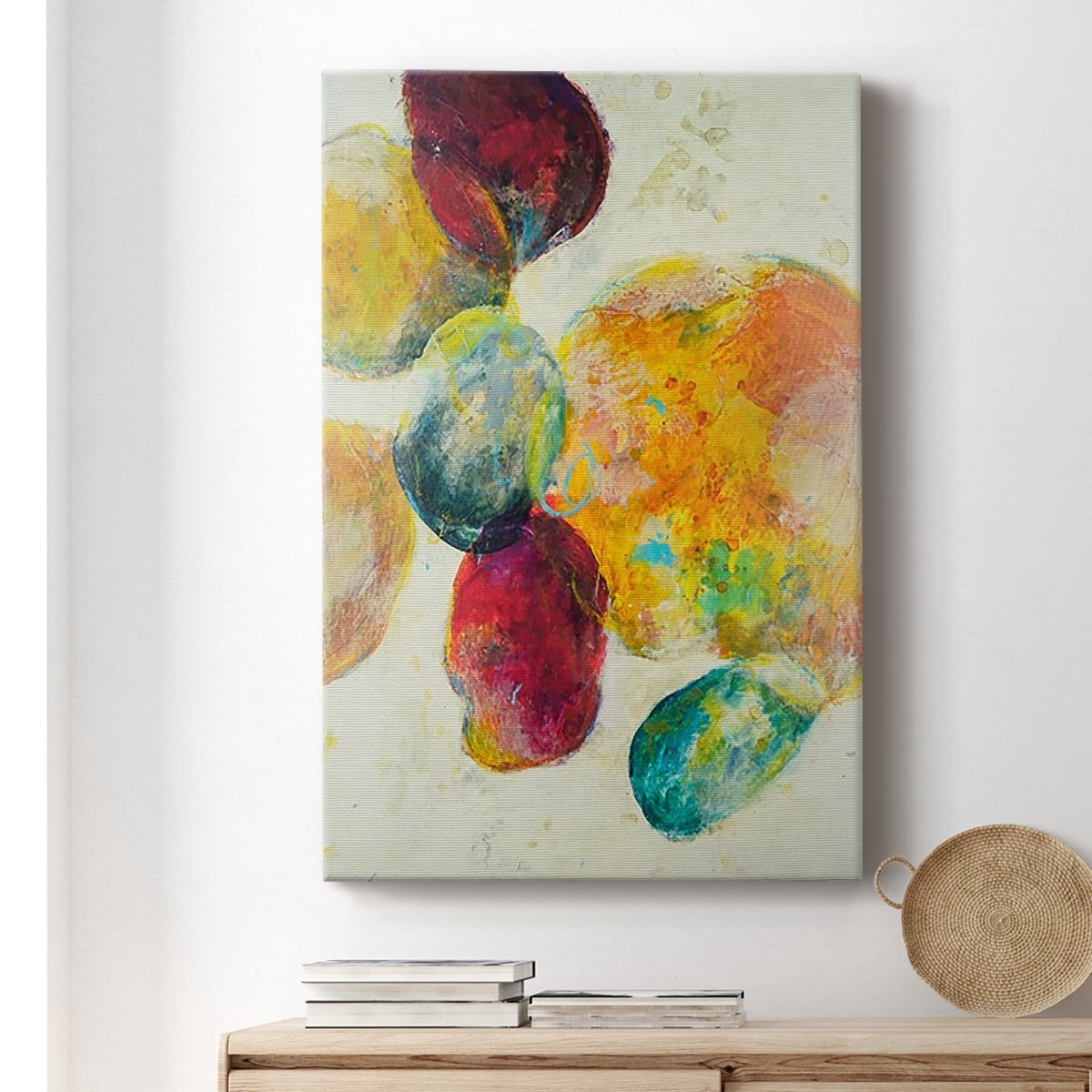 Earthy Fragments I Premium Gallery Wrapped Canvas - Ready to Hang