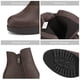 thumbnail image 3 of Botines de Mujer DREAM PAIRS con Tacón Grueso Marrón Talla 10, 3 of 6