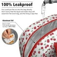 thumbnail image 5 of Reusable Cherry Lnsulated Lunch Bag for Women & Men-Leakproof Water-Resistant Cooler Tote,Large Capacity(10.6x8.7x6.3in)for Work,Office,Travel,Picnic,Beach., 5 of 7