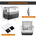 thumbnail image 6 of SUGIFT 58 Quart Electric Cooler with Handle,12V Portable Fridge for Vehicles Camping, Travel & Picnics, 6 of 10