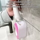 thumbnail image 3 of Wall Mounted Toothbrush Shelf Bathroom Hole Free Lazy Toothpaste Toothbrush Shelf Scratch Free Sticker Automatic Toothpaste Dispenser Deals Of The Day Clearance, 3 of 9