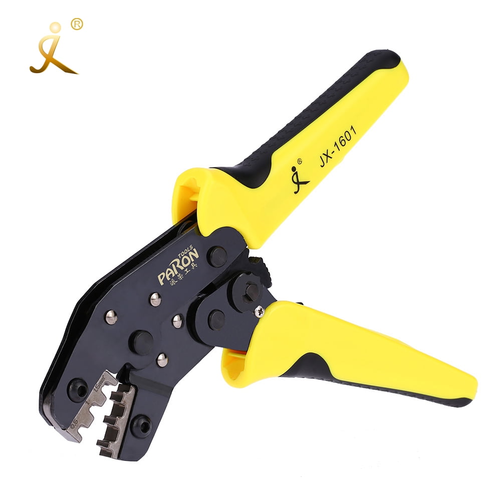 9" Ratchet Crimper Cable Wire Terminals Electrical Crimping Plier Tool Vice Grip 